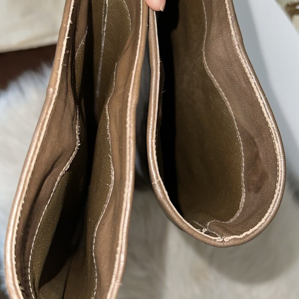 Loeffler Randall | Chestnut (Brown color) Matilde Wedge Boots Size 5.5 - Picture 10 of 15